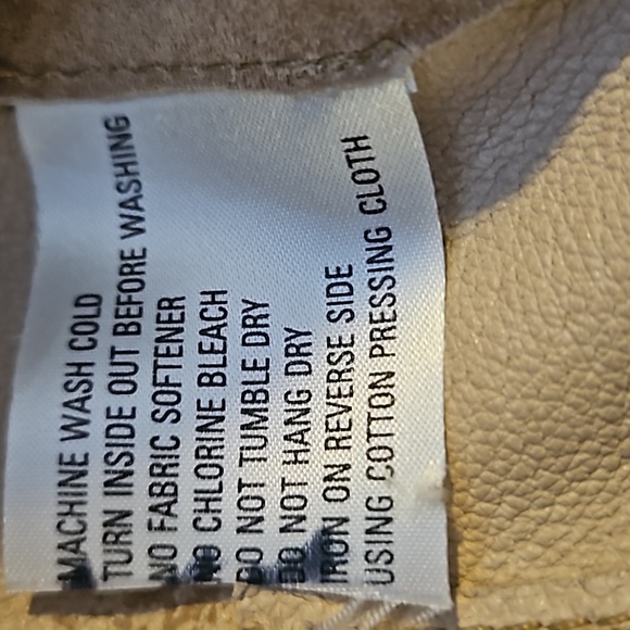 Joseph 100%Suede Tan Hooded Zip Front Jacket; Size Medium - Picture 9 of 9